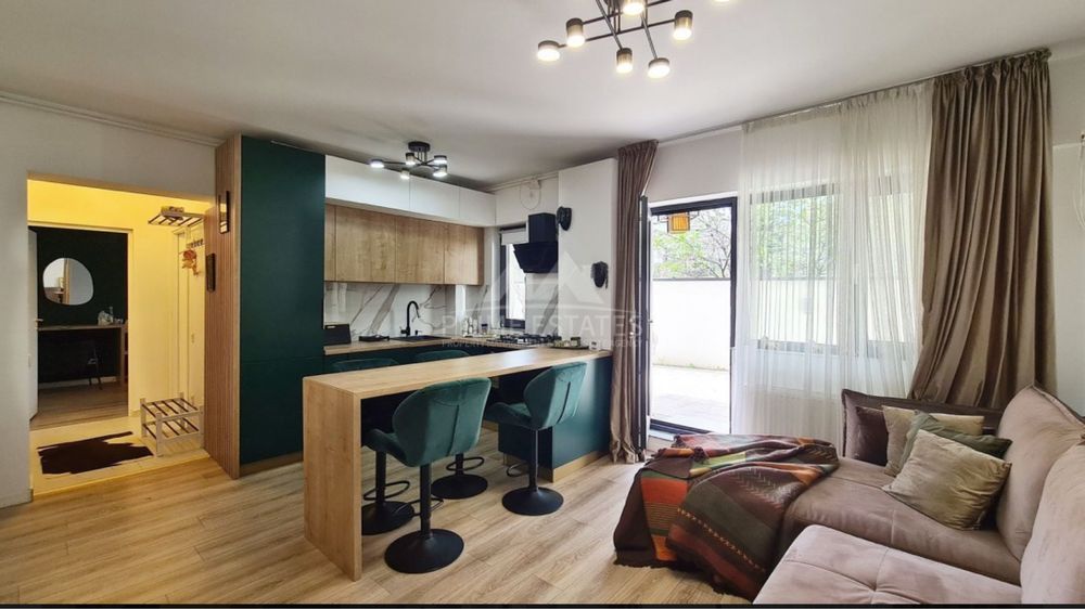 Apartament  lux 2 camere si terasa 50 mp Mihai Eminescu -Lizeanu