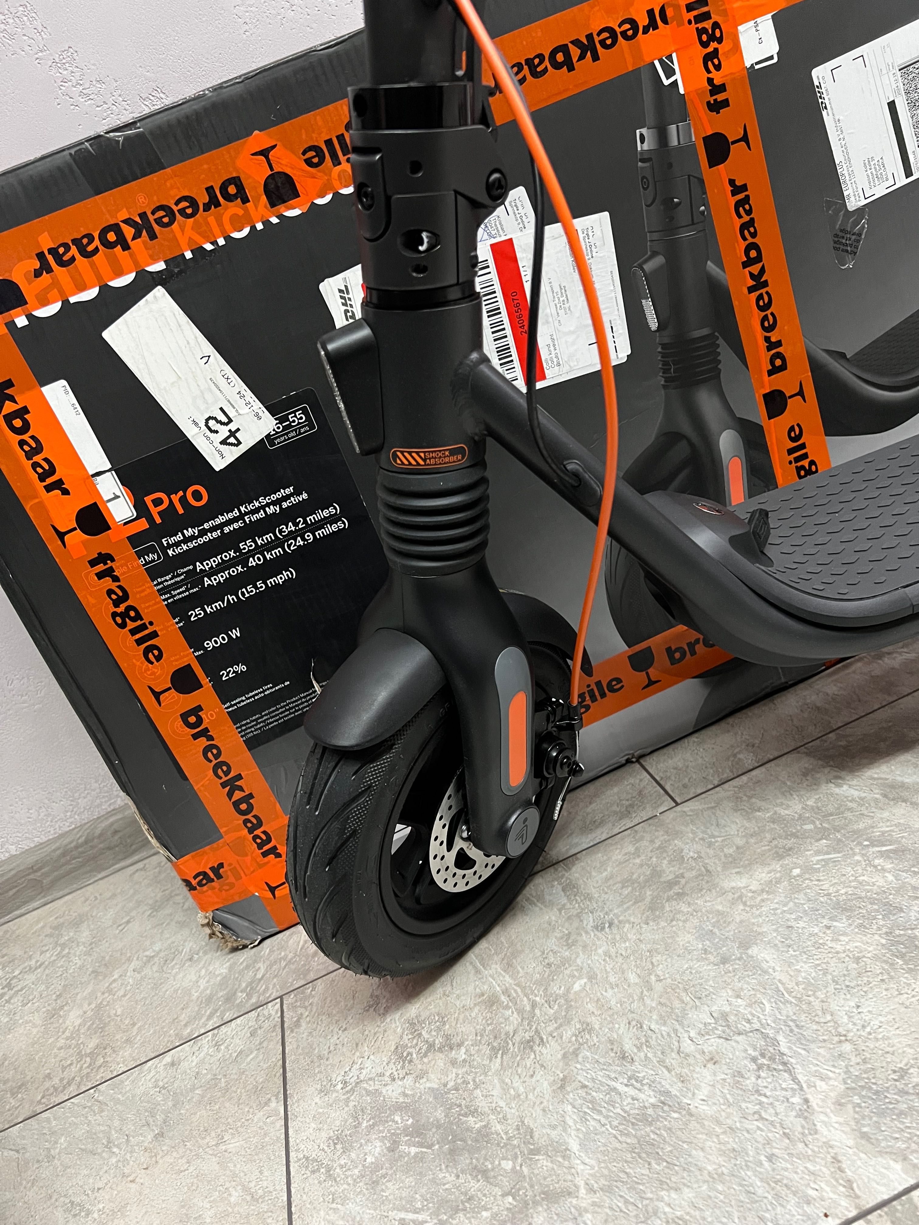 Електрически скутер-тротинетка SEGWAY KICKSCOOTER F2 PRO ДО 50КМ