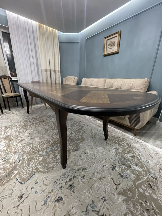 Раздвижной стол(дерево массив)