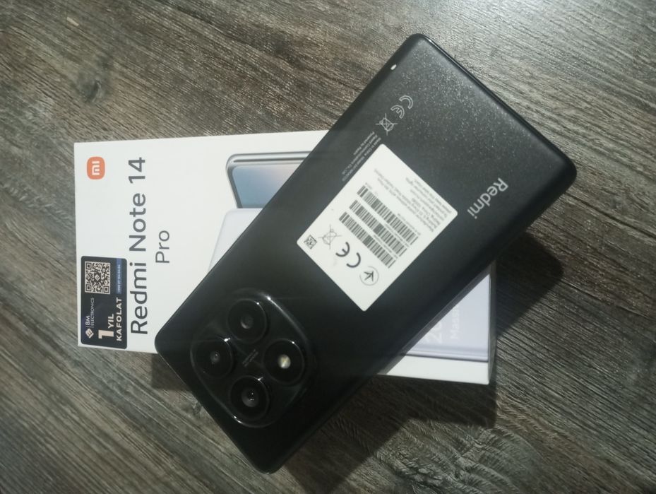 Redmi 14pro 12/256 karobka dakiment bor