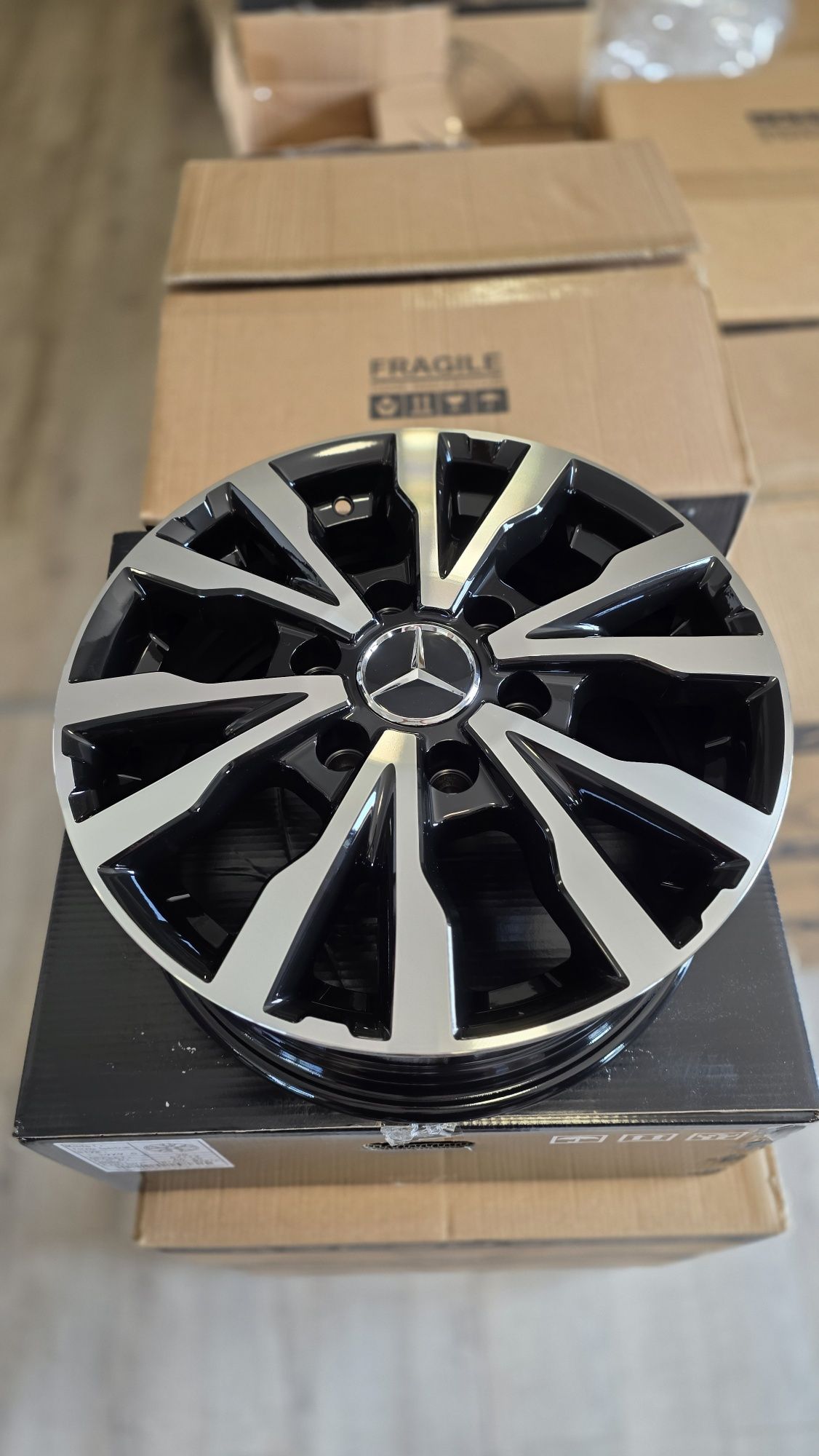 Jante R16 6x130 Mercedes Crafter autoutilitare – 5600 kg, TUV, NOI