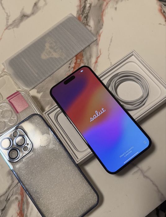 Iphone 15 Pro Max 256GB Blue Titanium Liber de Retea