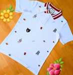 Tricou bumbac, logo brodat, super model