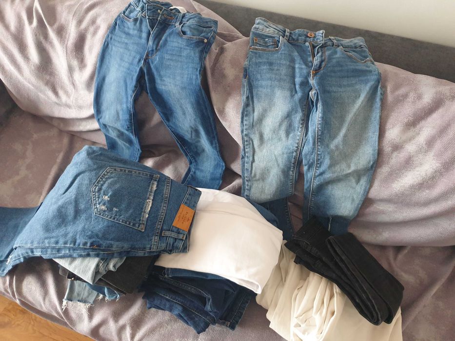 Blugi fete,size 9, cm134+blugi mar.34,36,pantaloni