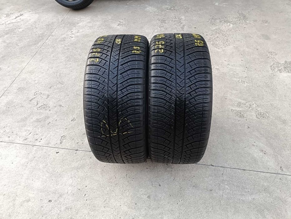 Doua anvelope iarna 275 40 21 michelin pilot alpin 5 profil de 7,5 mm