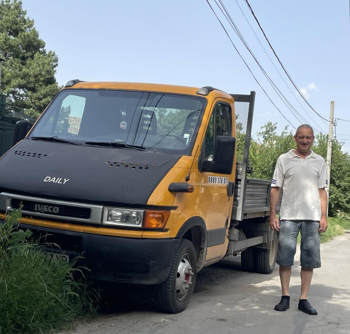 Транспортни услуги със Самосвал до 3,5тона