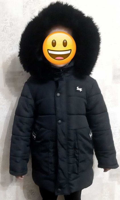 Куртка зимняя для мальчика от 4-6 лет,+ еще одна куртка в подарок