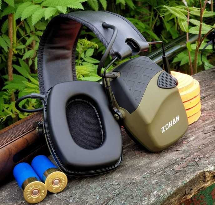 Casti tactice protectie auditiva pentru vanatoare, tir sportiv