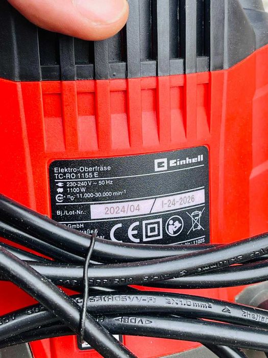 Masina de frezat Einhell TC-RO 1155 E, 1100 W - pentru piese/reparat