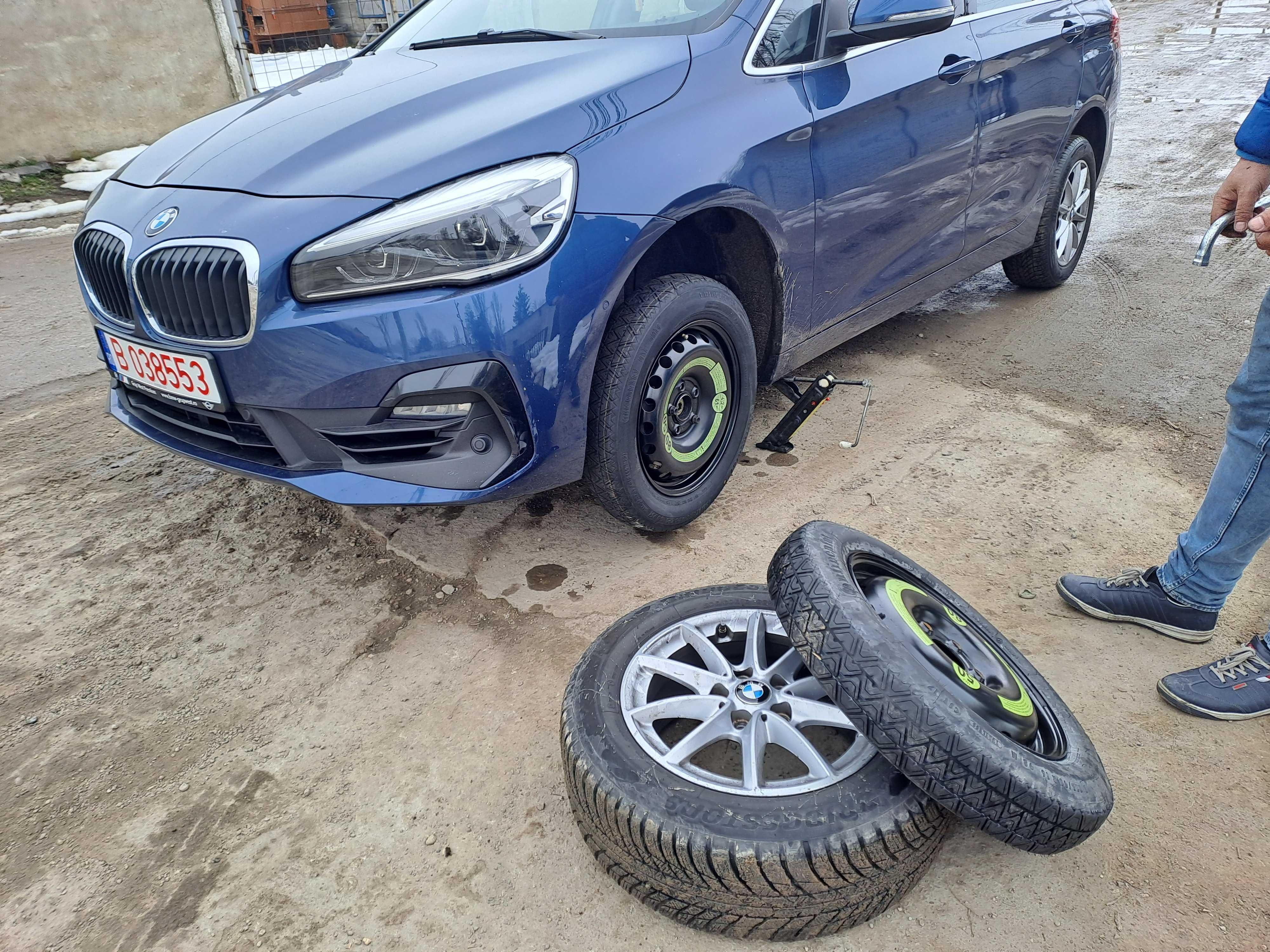 Roata de rezerva Slim Bmw Seria 1 2 3 4 F52  F50 F70 F44 G42 F74 F45