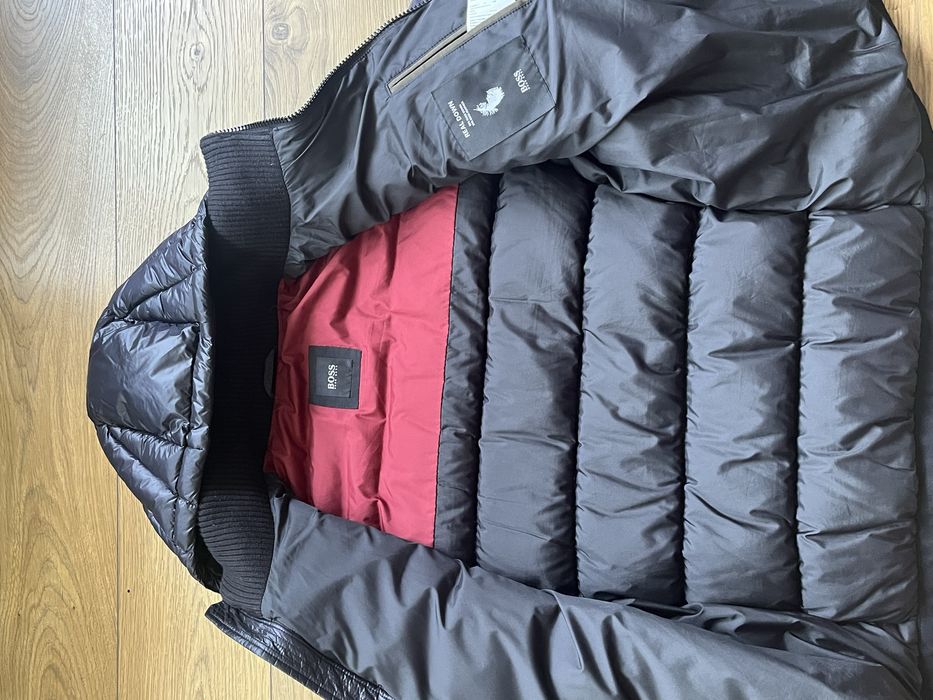 Hugo Boss : Darko 02 Zip Up Navy Puffer М/Л / Оригинал