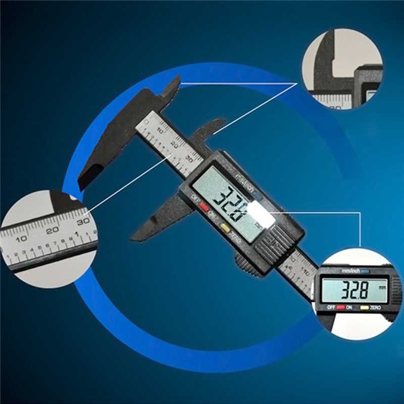 Авто дигитален шублер с Цифров LCD дисплей, 0-150mm