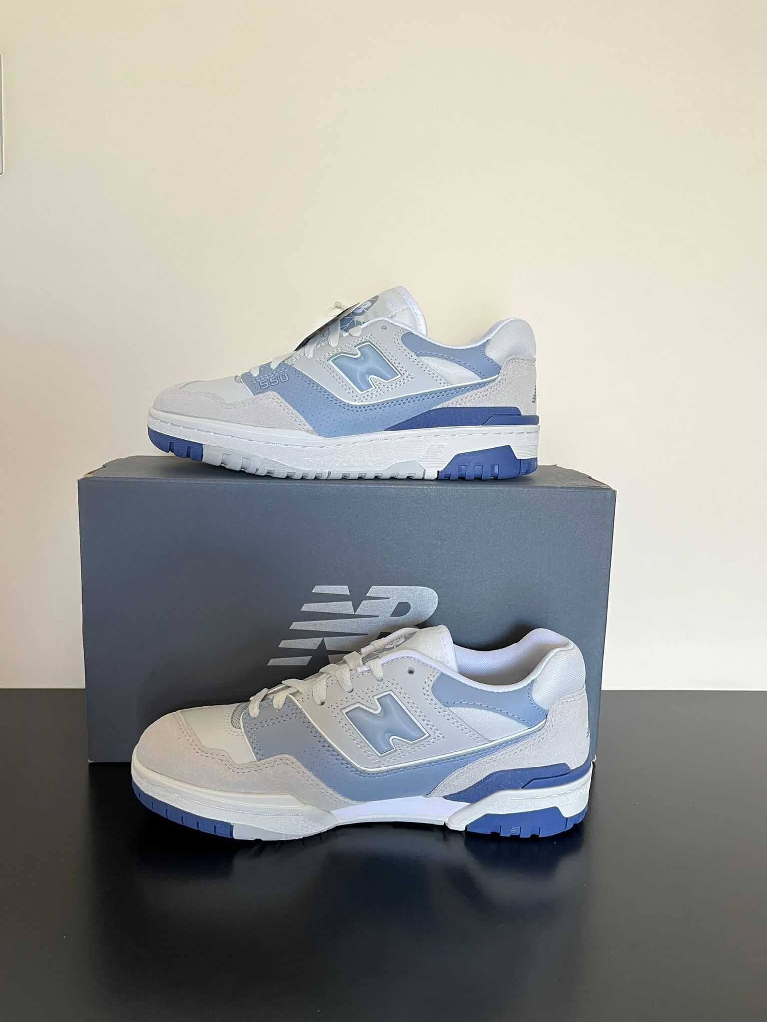 New Balance 550 Dusk Blue - bae sizes 38-39