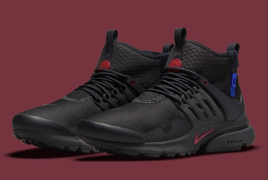 Nike Air Presto Mid Utility, Marime 44, Noi, Originali