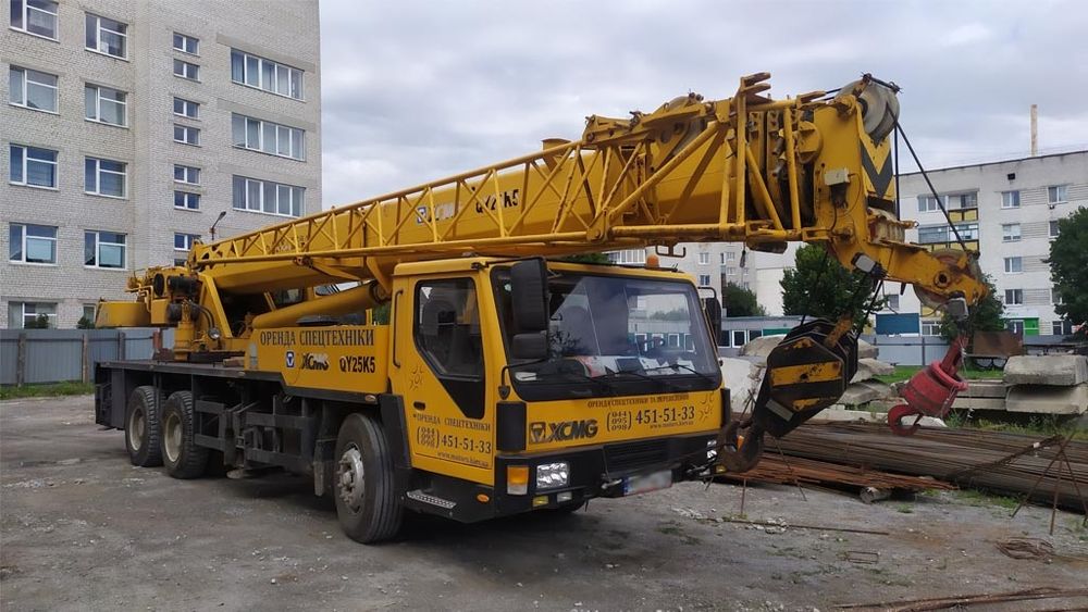 Аренда автокрана 25т