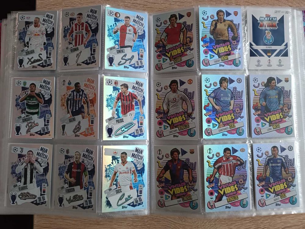 Topps Match Attax Champions League 2024/2025 карти Топс албум 23/24
