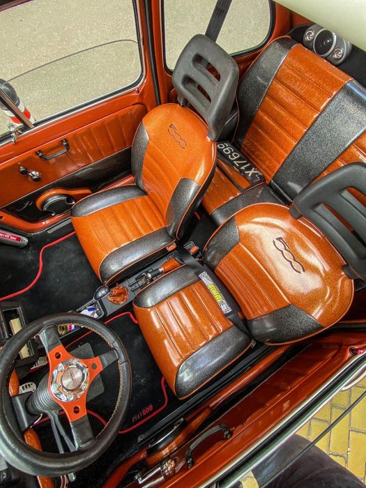 Fiat 500 motor Abarth