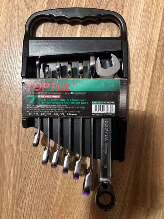 Set chei inelare cu clichet Toptul