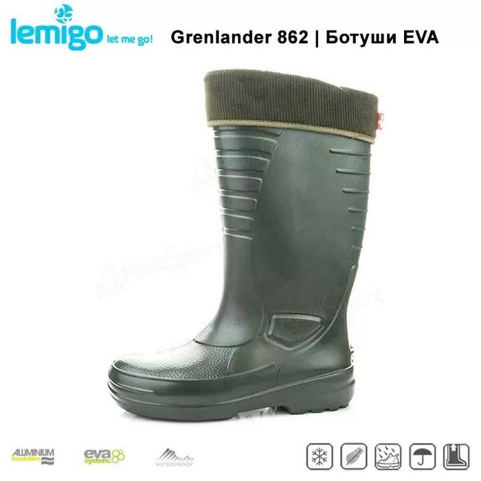 Ловни Туристически Ботуши Lemigo Greenlander EVA 862 -30°