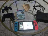 Nintendo switch + 1 joc + pro controller
