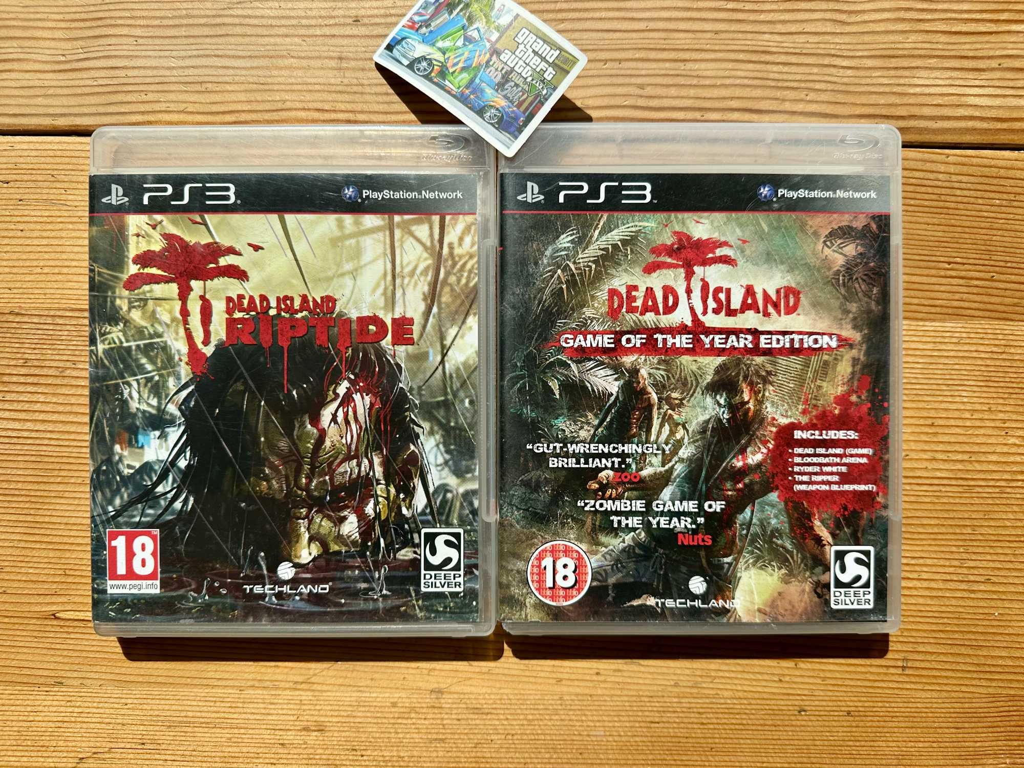 Dead Island GOTY + Dead Island: Riptide PlayStation 3 PS3 ПС3
