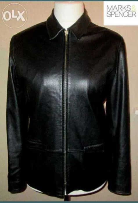 Jacheta Mark & Spencer, 100%piele, import Anglia, noua