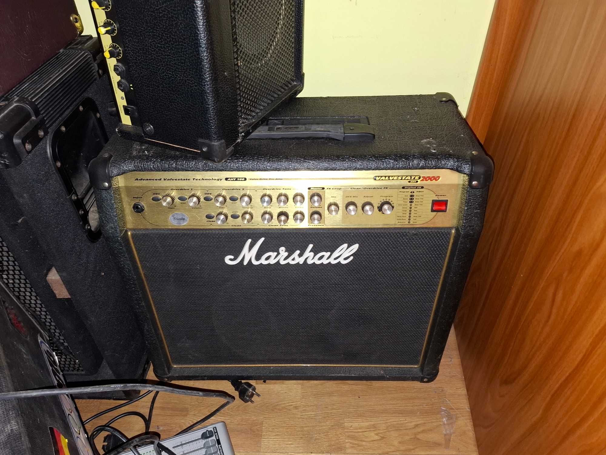 combo chitara kustom quad 100dfx 2x celestion marshall fender line6