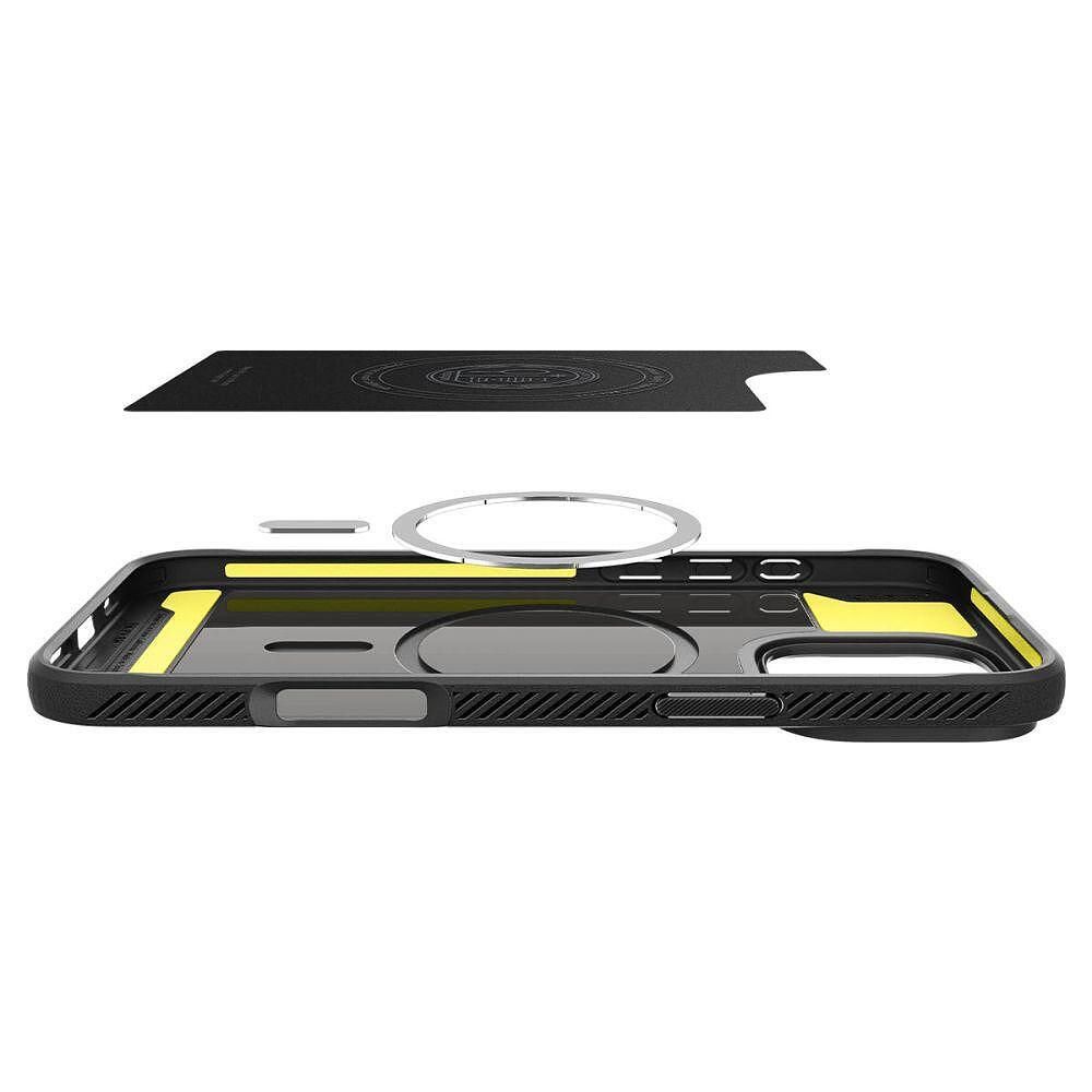 Кейс spigen rugged armor mag magsafe за iphone 16 pro max - матово чер