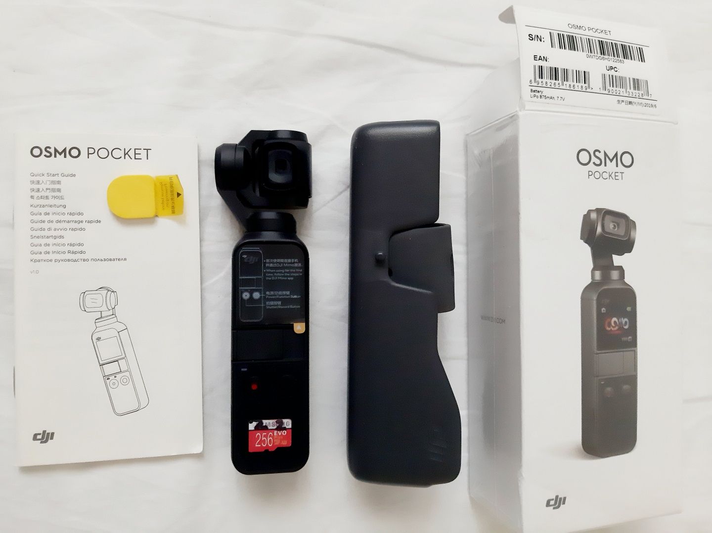 DJI OSMO Pocket vers.1 cu ghimbal filmeaza 4 K, ca si NOUĂ la 980 RON