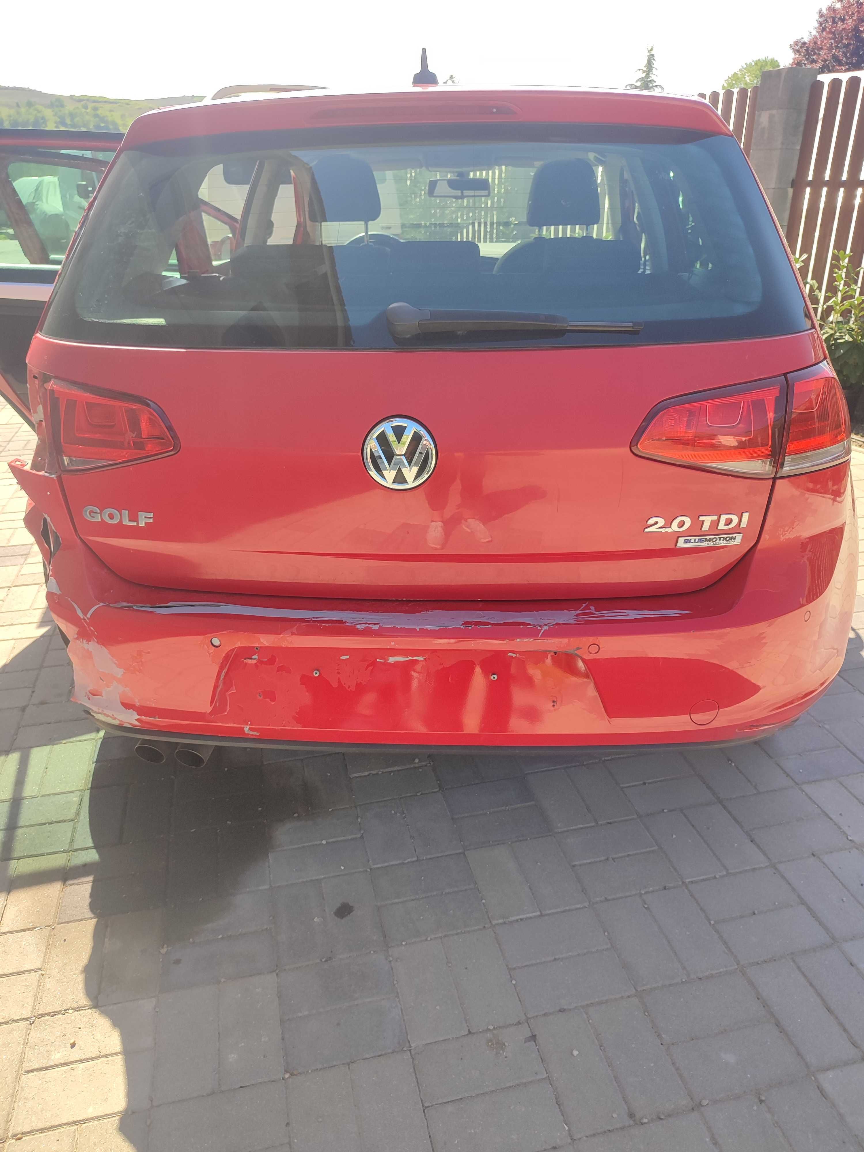 Volkswagen Golf VII Cup 2015 2.0diesel avariat