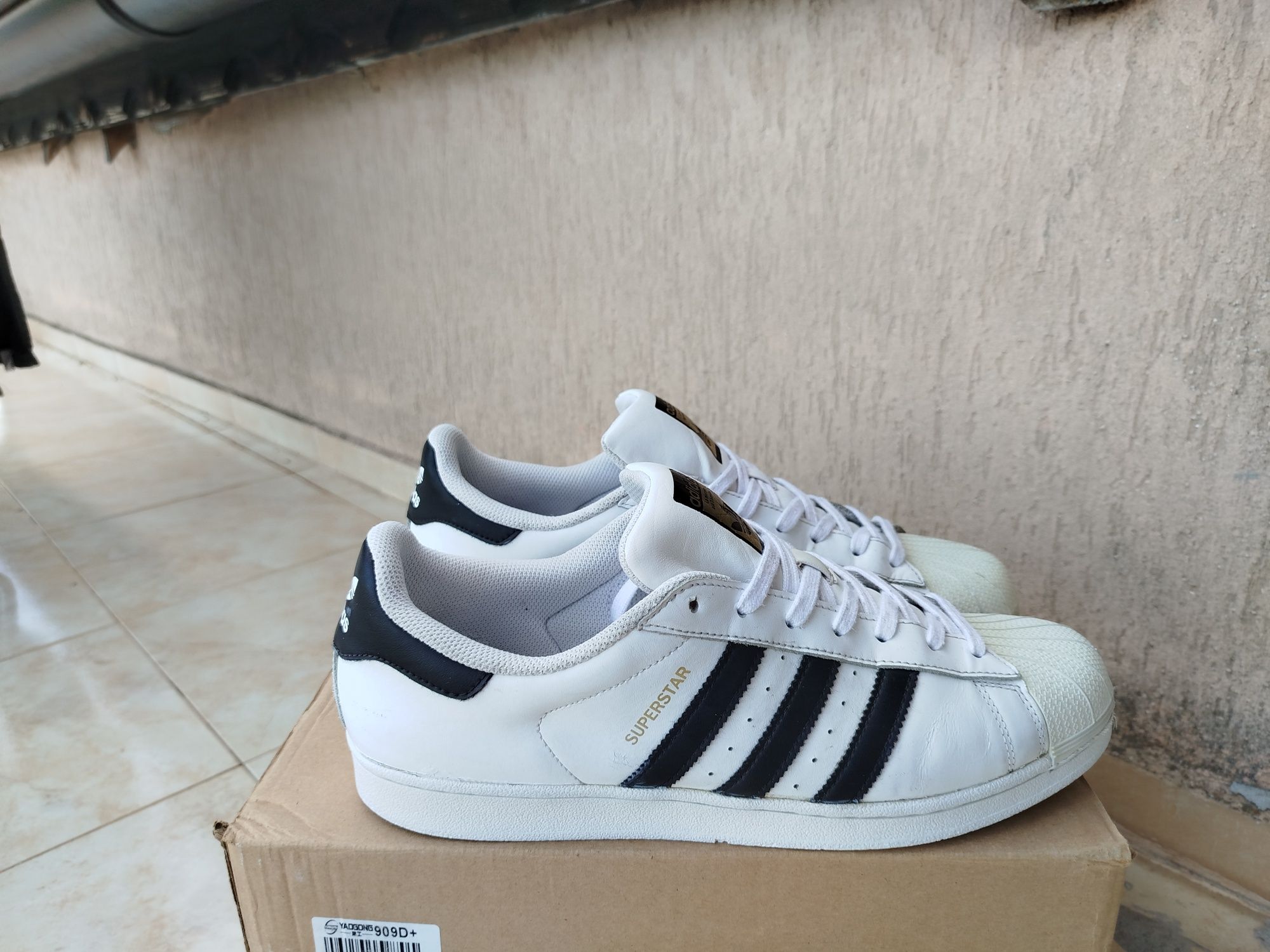 EU 46 Adidas Superstar Мъжки Спортни Обувки Кецове Маратонки