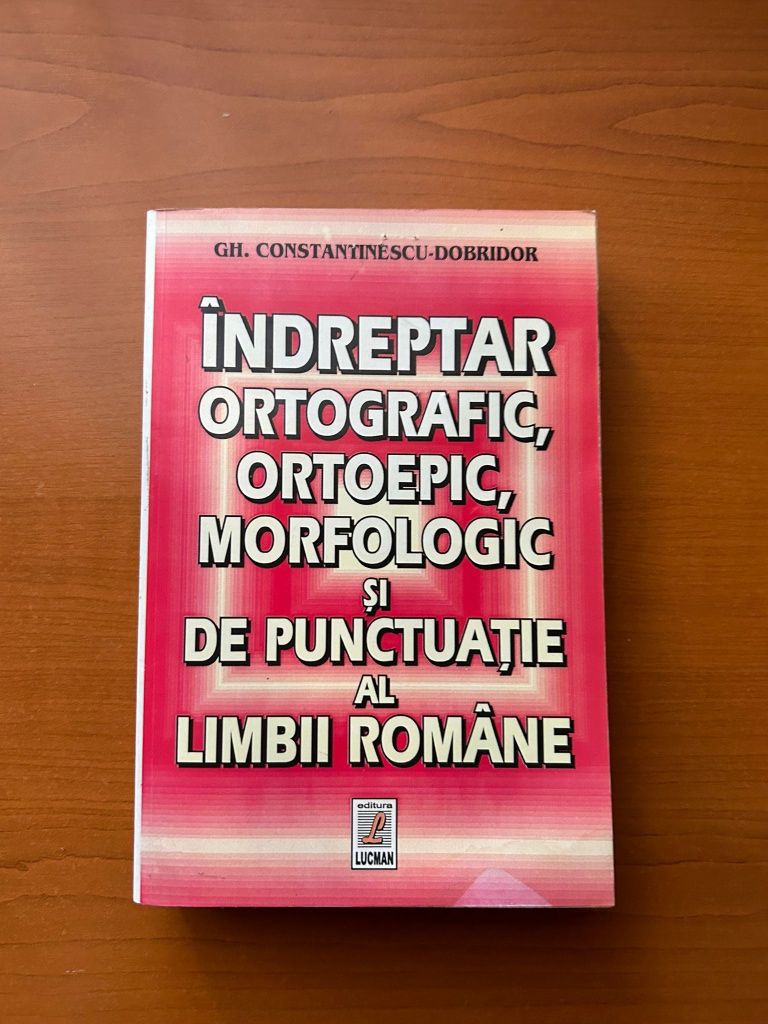 Îndreptar al limbii române