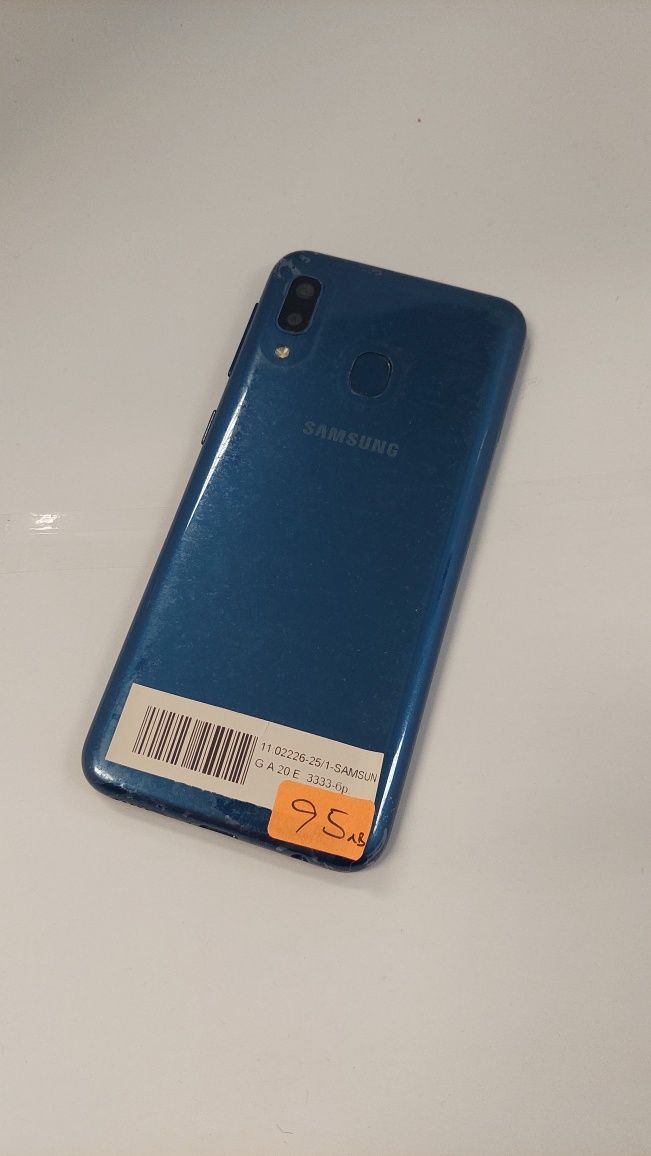 Samsung A20E Цвят Син Телефон Втора Употреба Тестван и Проверен