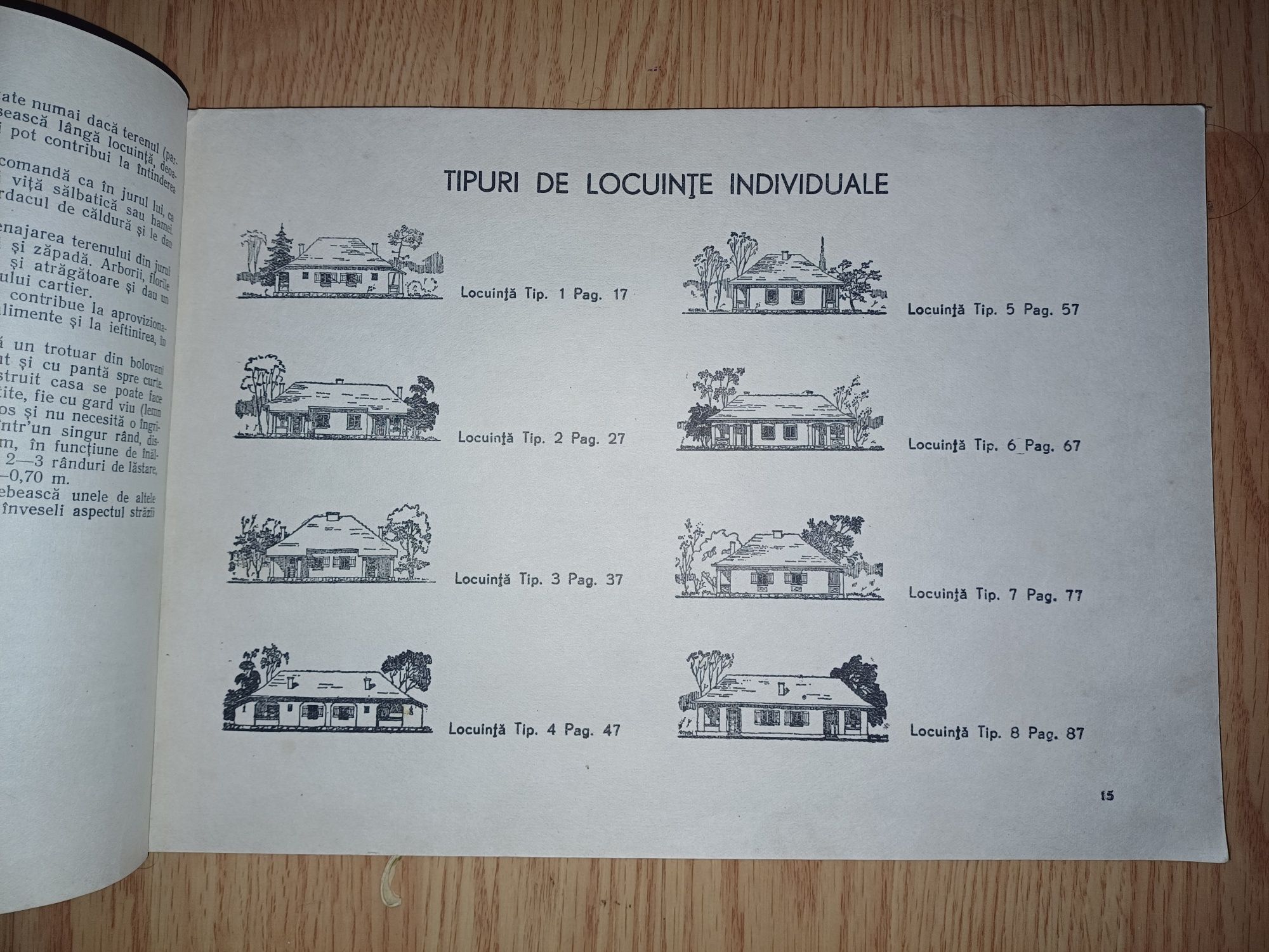 Proiecte Tip de Locuințe Individuale 1952