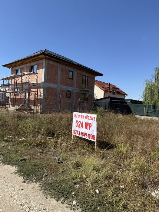 Teren intravilan Domnești – 524 mp, lângă JYSK