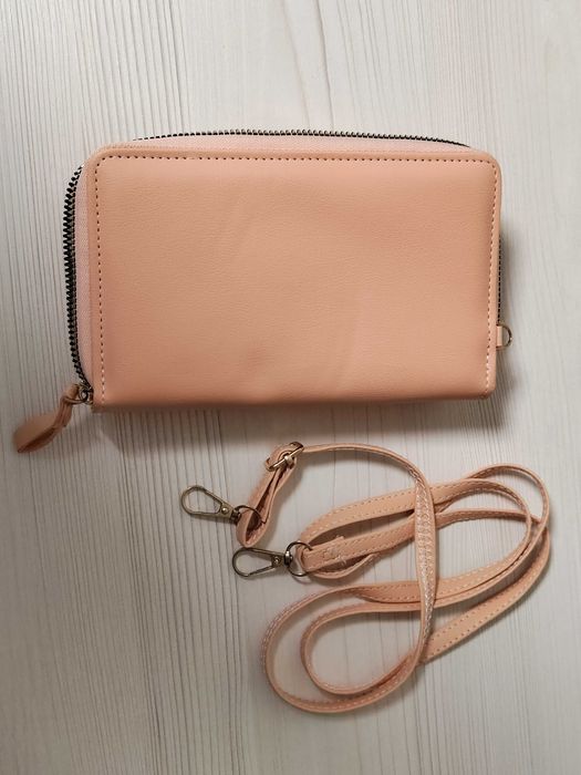 Новая мини-сумка + кошелёк 2-в-1 с ремешком