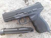 Pistol airsoft METAL Taurus Co2 6mm puternic precis Glock Walther p99