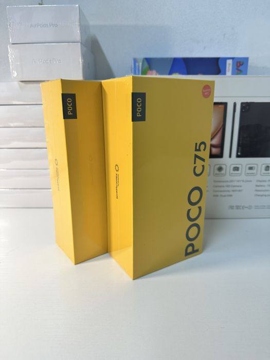 Poco C75 новые 8/256 с NFC
