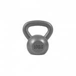 Kettlebell din fier 10 kg Gorilla Sports, gri si negru