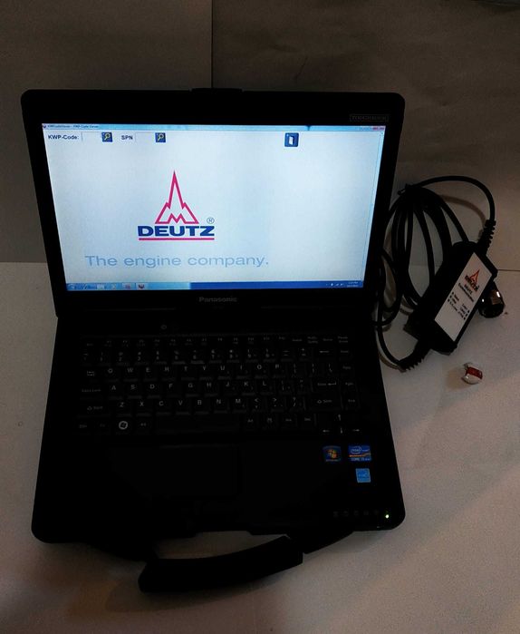 DEUTZ (DECOM) Kit Tester diagnoza profesionala original + Panasonic