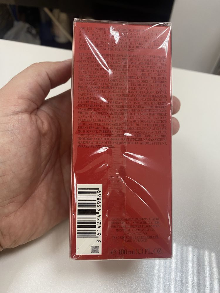 Parfum Armani Si Passione red musk 100 ml. Original