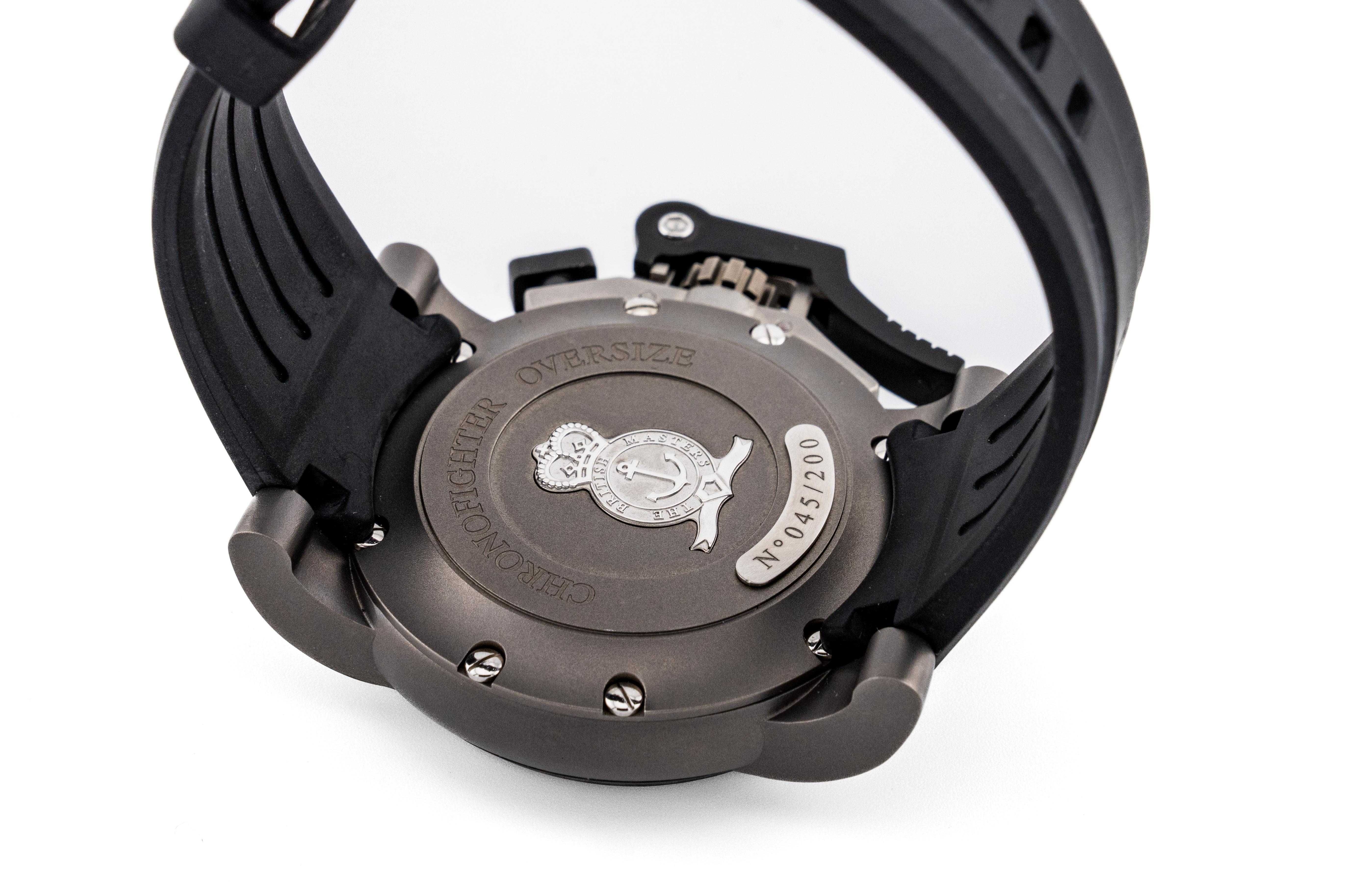 Ceas de mana Graham Chronofighter Oversized Who Dares Wins