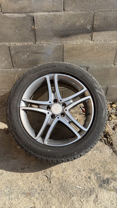 Джанти с нови зимни гуми за мерцедес ес класа 5х112 18 Mercedes 5x112