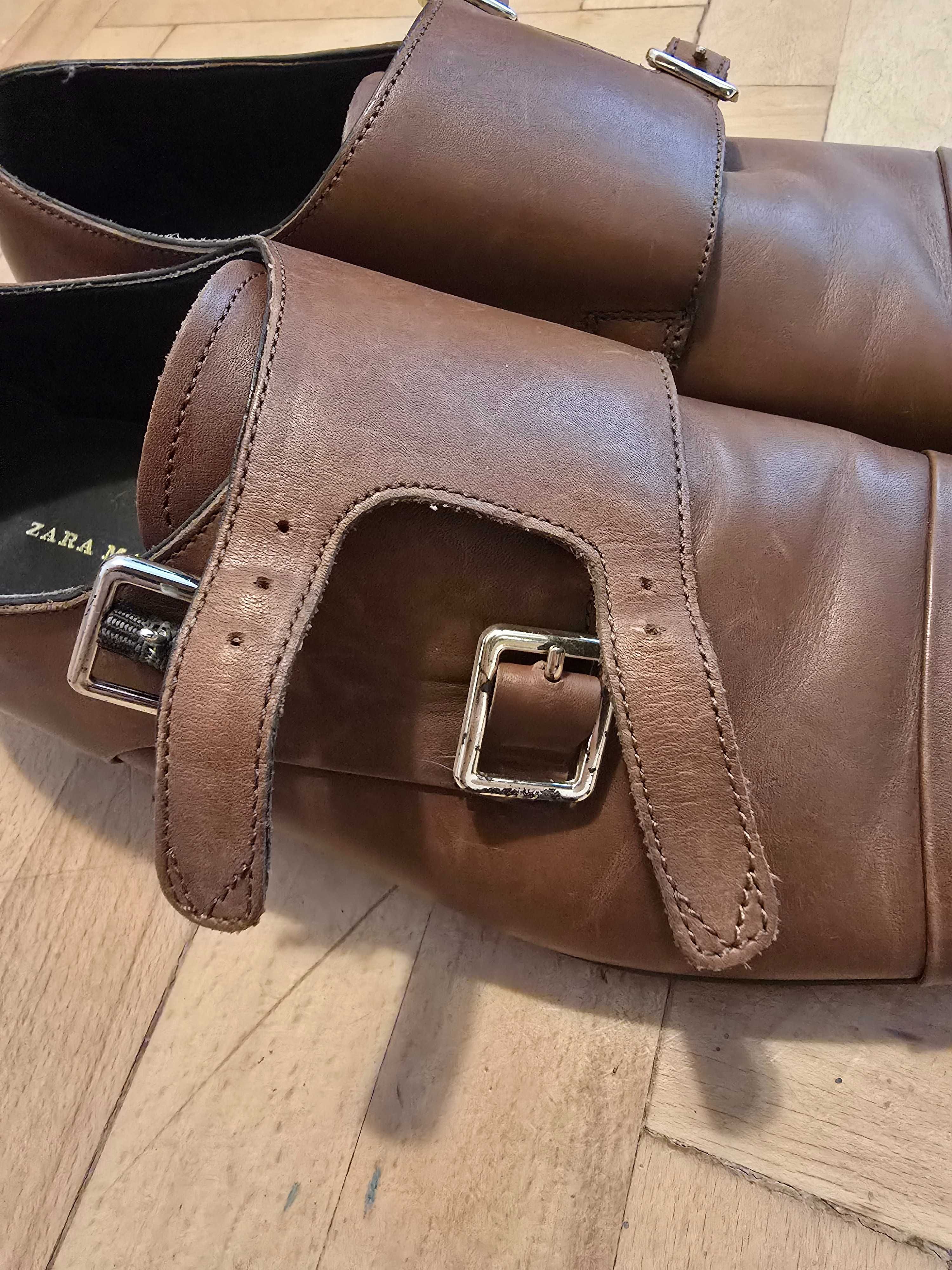 Pantofi piele Zara 44