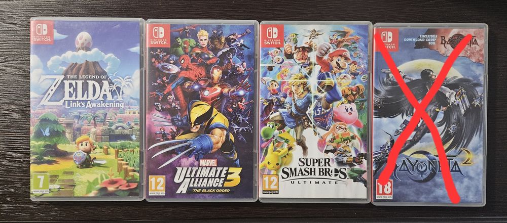 Nintendo switch игри