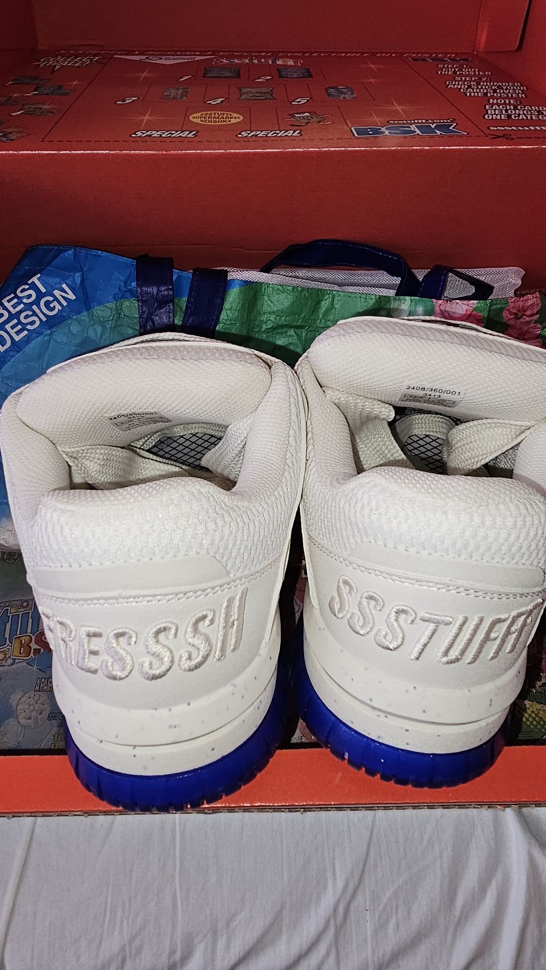 Adidasi Bershka x SSSTUFFF Editie Limitata