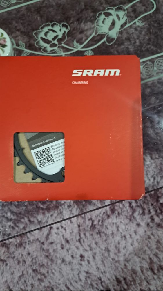 Sram Chainring Road 35T 107 Rival BLACK