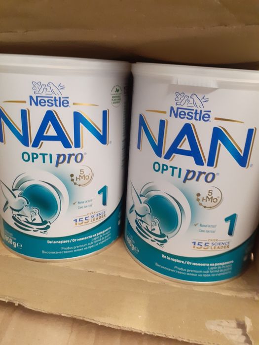 Lapte praf NAN Opti Pro 1 și NAN Confortis 4