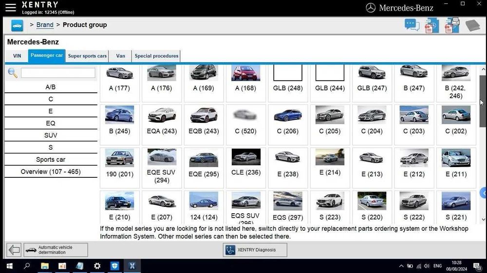 Mercedes DAS Xentry 06.2024 Full, soft diagnoza pentru autoturisme
