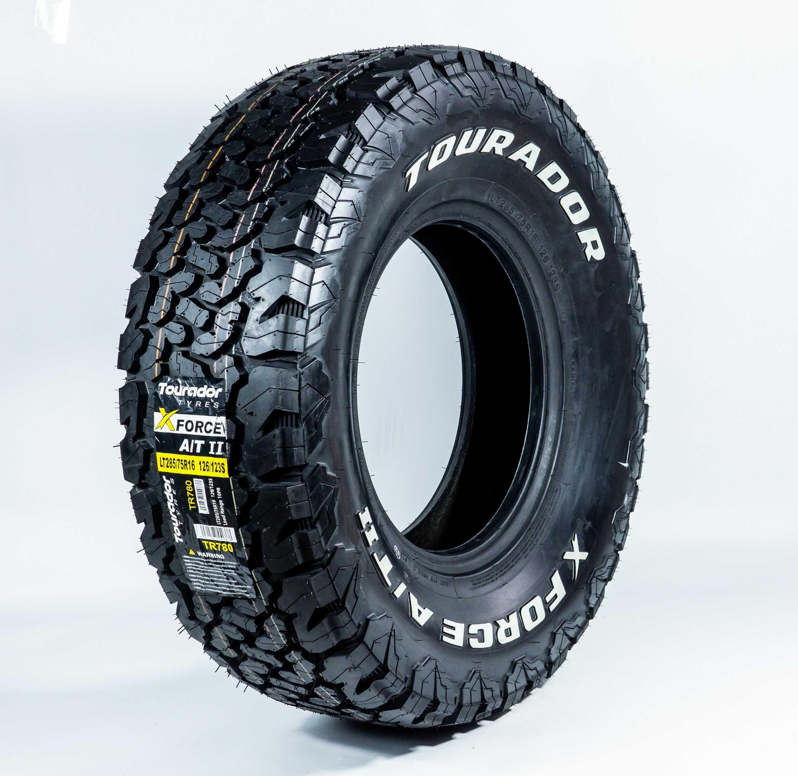 LT285/75R16	126/123S 10PR  — Tourador X FORCE A/T-II